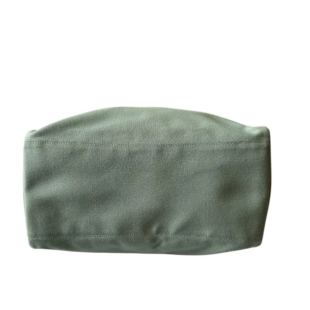 Coach Recycling Makes Me Feel Good Tote 30 Bag New Color: Brass/Iceberg Green